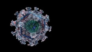 retrovirus in 3D