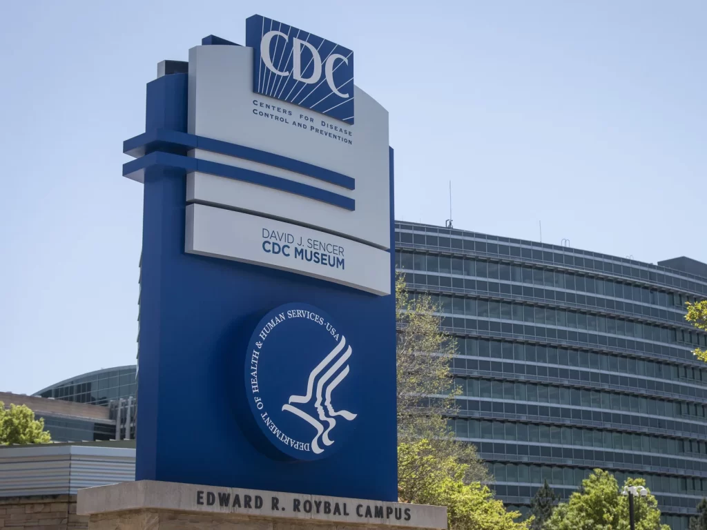 CDC Centers for Disease Control and Prevention, 1600 Clifton Rd, Atlanta, GA.