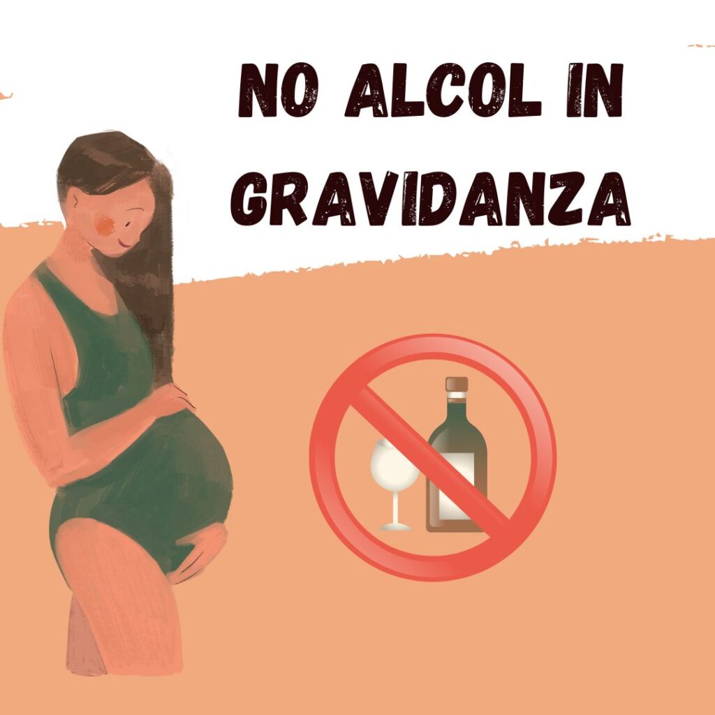 No all'alcol in gravidanza per evitare la sindrome feto-alcolica