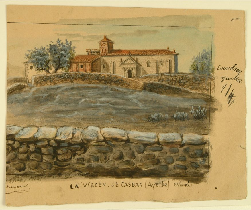 Uno dei primi disegni di Santiago Ramón y Cajal.