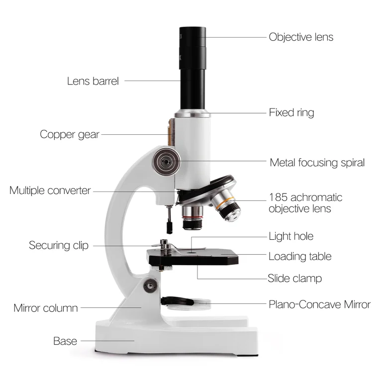 Caratteristiche Microscopio Ottico