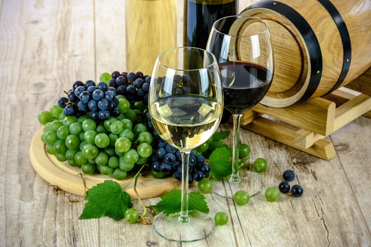 Dalla materia prima al prodotto finito, come sottoprodotto la vinaccia, risorsa preziosa [fonte: https://pixabay.com/it/photos/vini-occhiali-bicchieri-da-vini-1761613/ ]