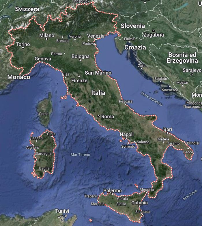 Gli ecosistemi di transizione italiani sono distribuiti lungo i suoi circa 7.000 chilometri di costa. 