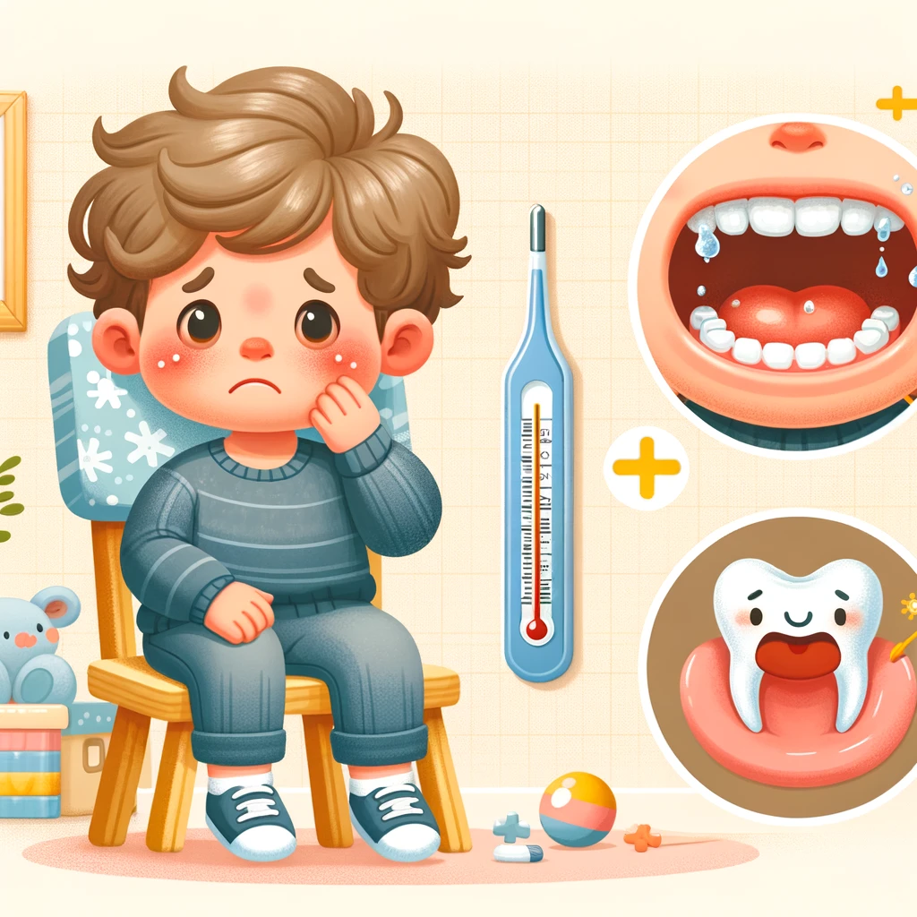 Febbre nei Bambini e Dentizione