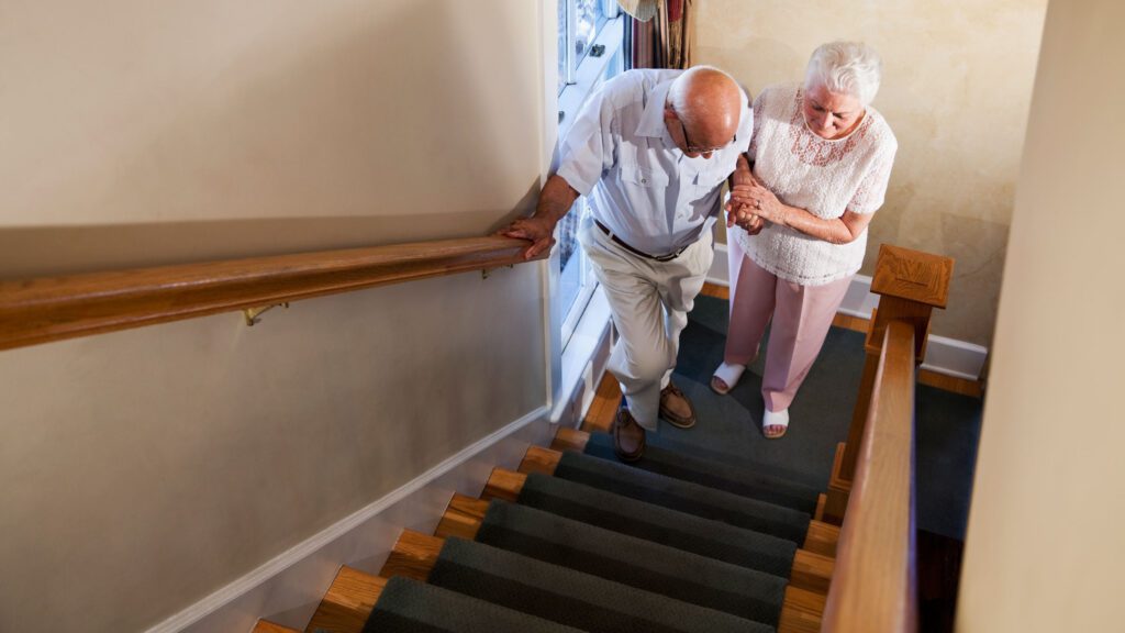 salire le scale per le persone over 60