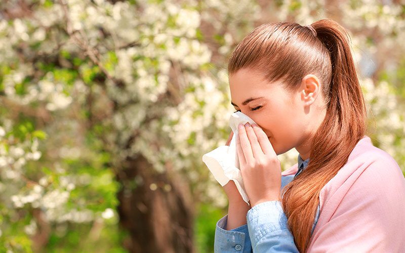 Quali sono i sintomi dell'allergia al polline?