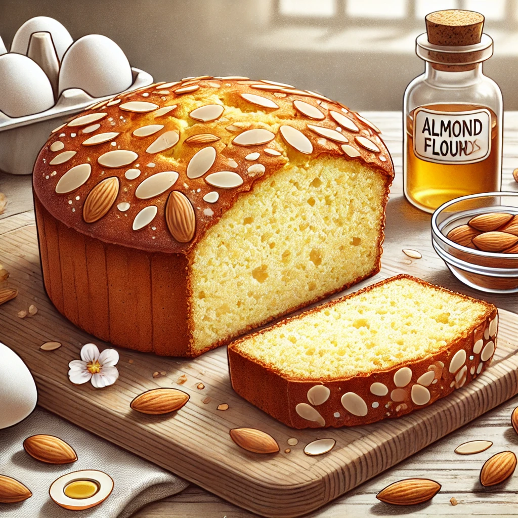 Plumcake alla Farina di Mandorle