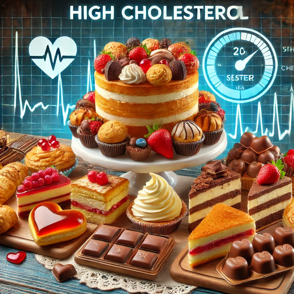 Chi ha il colesterolo alto può mangiare i dolci?
