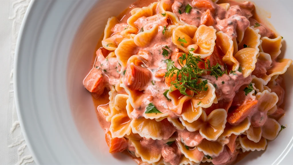 Benefici delle Farfalle al salmone