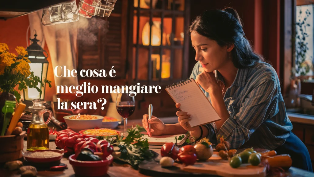 Che cosa è meglio mangiare la sera?