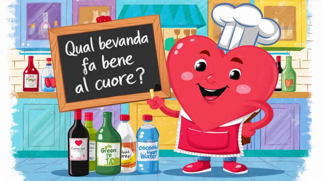 Quale bevanda fa bene al cuore?