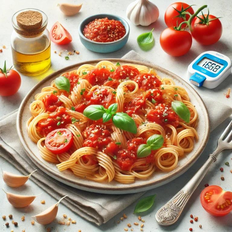 Pasta al pomodoro per abbassare la glicemia